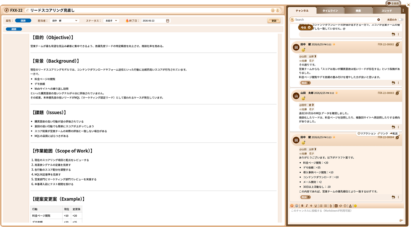 RISA Gantt chart
