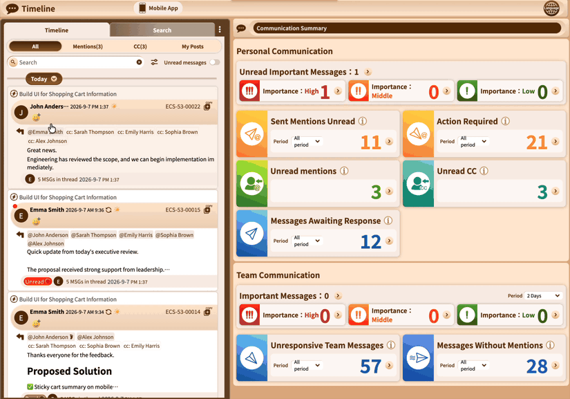 Chat-Driven Task Management